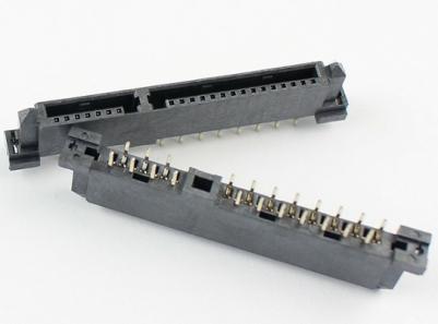 SATA 7+15P Female Connector,Board EDGE SMD